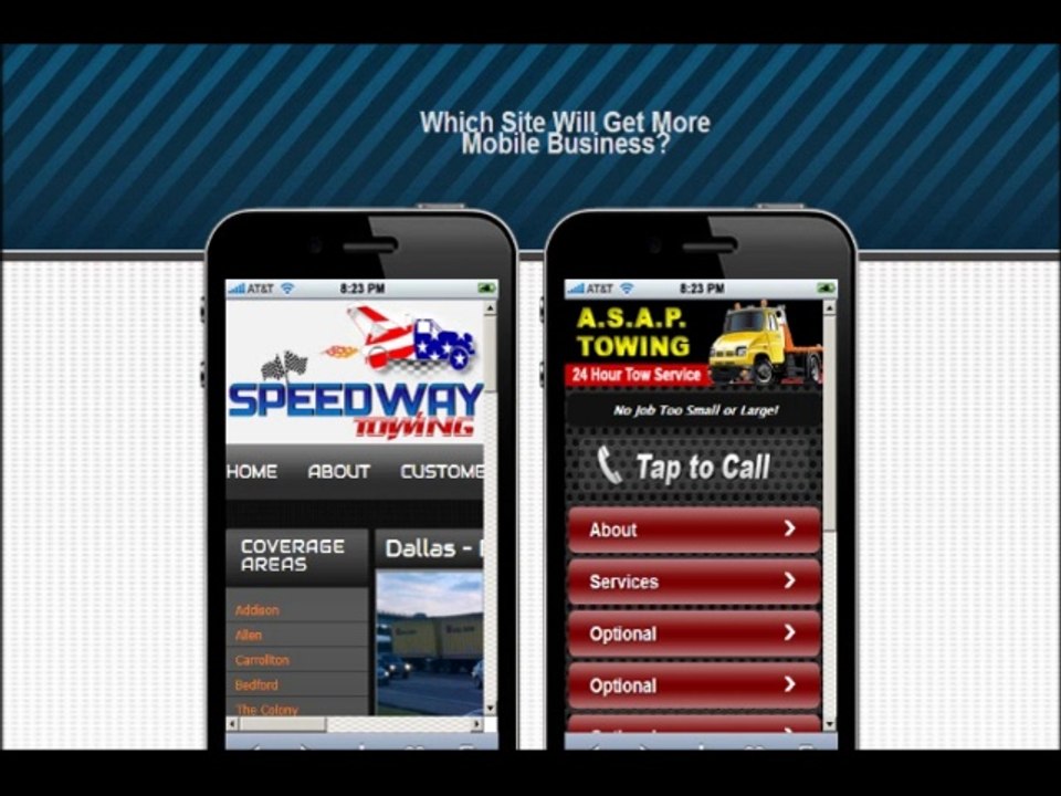 myMobi Admin Mobile Website Builder Features
