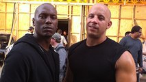 Fast & Furious 7 - Tyrese Gibosn Vin Diesel Talk Paul Walker - Paul Walker Death
