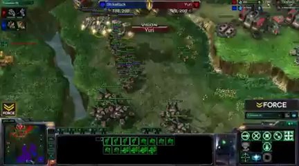 StarCraft 2 - Yuri [T] vs StrikeBack [Z] (Commentary)[240P]