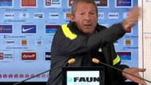 Rolland Courbis avant FC Nantes vs MHSC (30e journée L1)