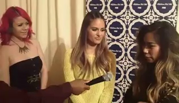 Pia Toscano, Jessica Sanchez and Allison Iraheta American Idol interview 2014