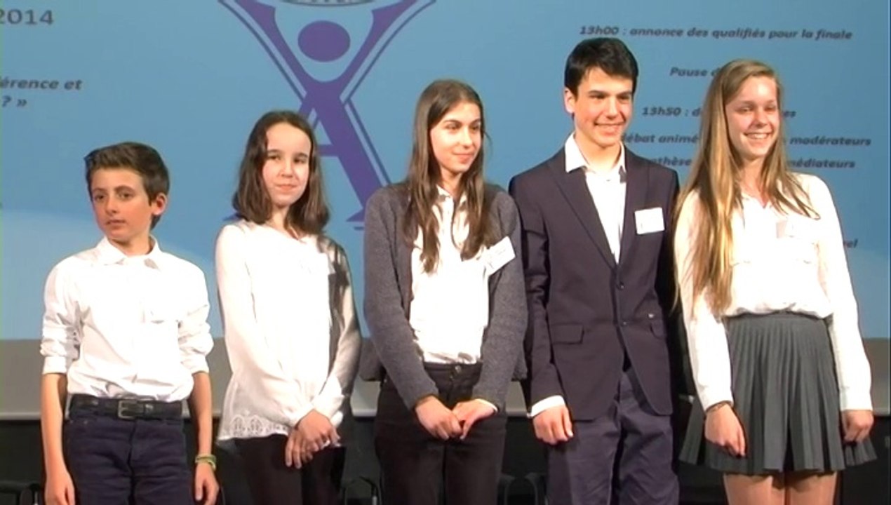 Ambassadeurs en herbe - finale Sud 2014