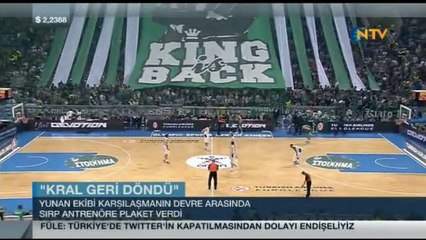 Muhteşem karşılama Obradoviç'i ağlattı