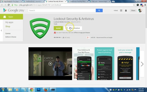 Top 5 Android Security Apps|Security Apps for Android|Android Security App|App Android