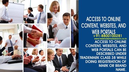 Trademark Class 38 | Telecommunication