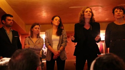 Apéro Gaylib avec Roselyne Bachelot en présence de NKM, reçue par Marie-Laure Harel