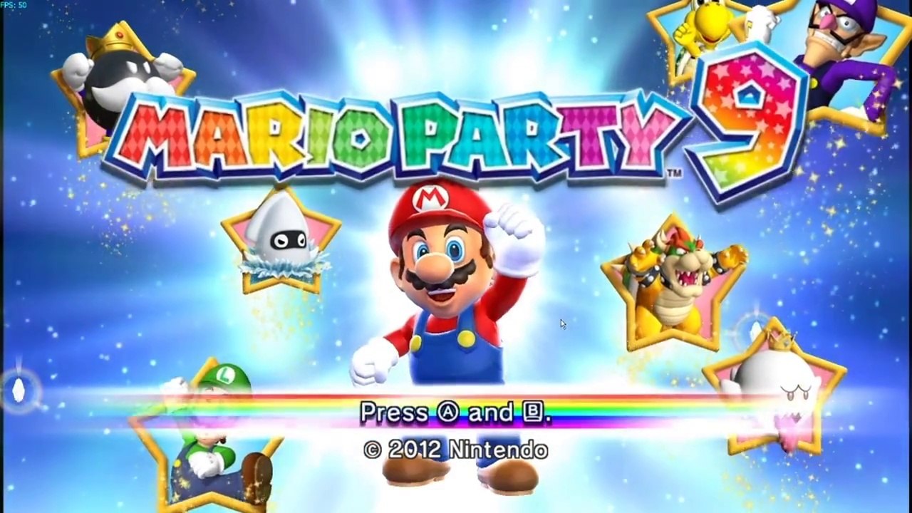 Mario Party 9 HD on Dolphin Emulator