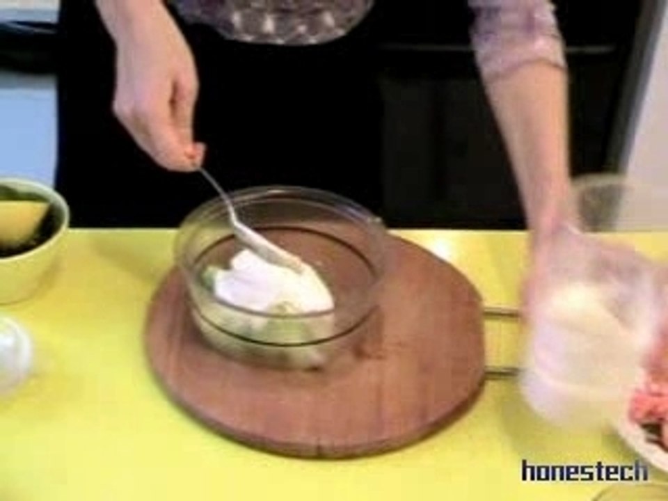 MaryJose: Velouté d'avocat / crevettes