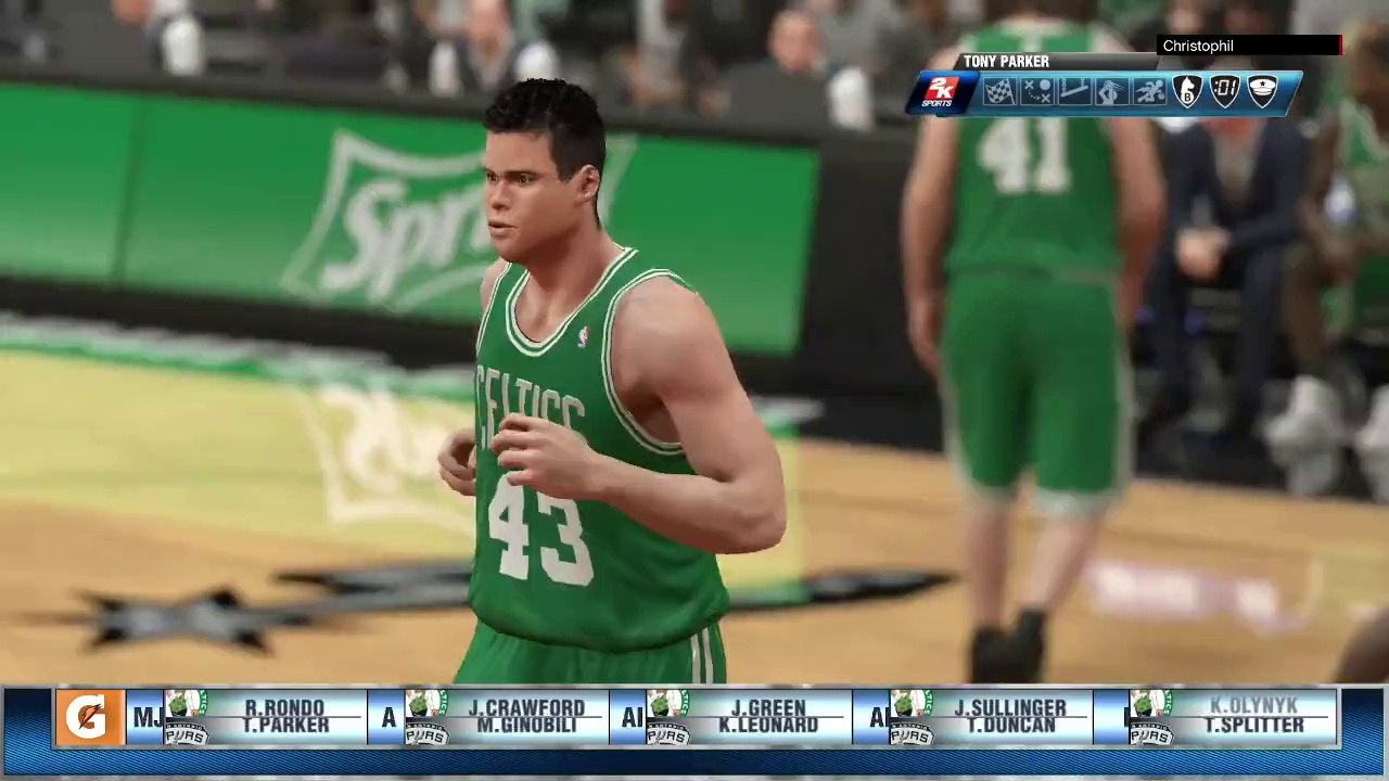 NBA2K14: Spurs Vs Celtics