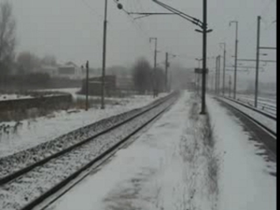 BB16000 sous la neige