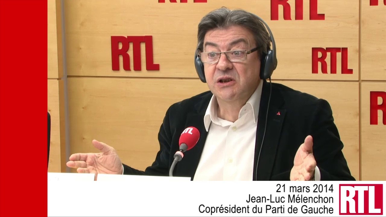 VIDÉO - Municipales 2014 : la progression du FN "serait un désastre", estime Jean-Luc Mélenchon