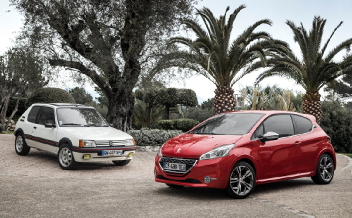 Peugeot 205 GTi & 208 GTi