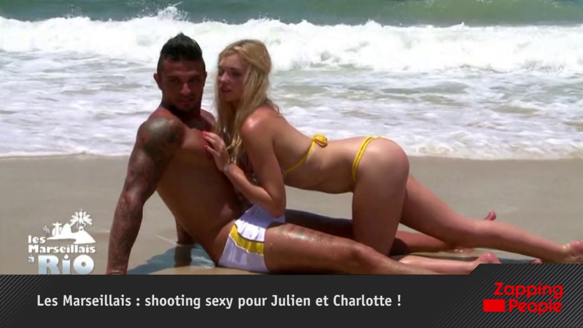 Les Marseillais : shooting très sexy pour Julien et Charlotte ! - Vidéo  Dailymotion