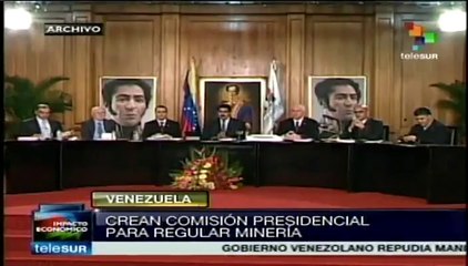 Venezuela crea comisión presidencial para erradicar la minería ilegal