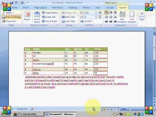 Word 2007 Lecture 9 by Mr.Mubashar