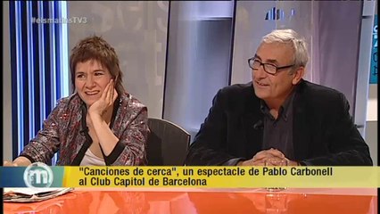 TV3 - Els Matins - Pablo Carbonell actua al Club Capitol de Barcelona