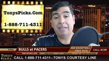 Indiana Pacers vs. Chicago Bulls Pick Prediction NBA Pro Basketball Odds Preview 3-21-2014