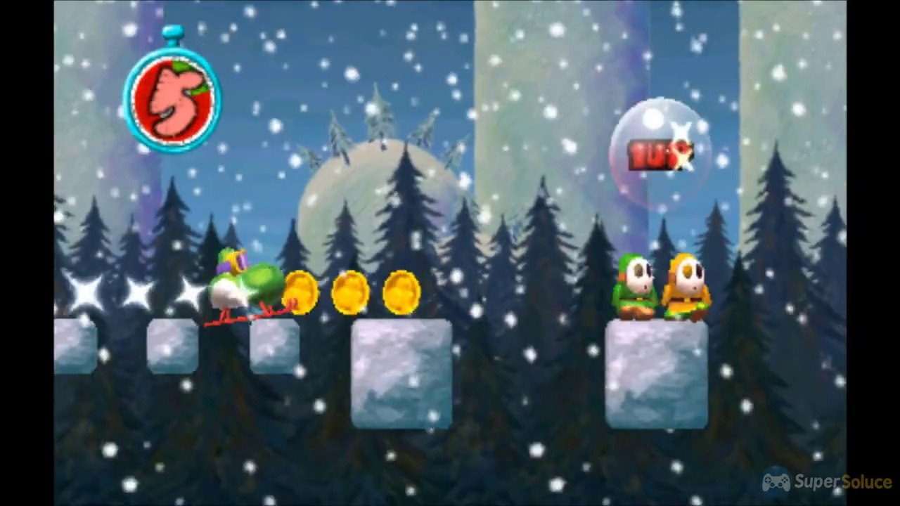 Yoshi's new island : monde bonus 5-9