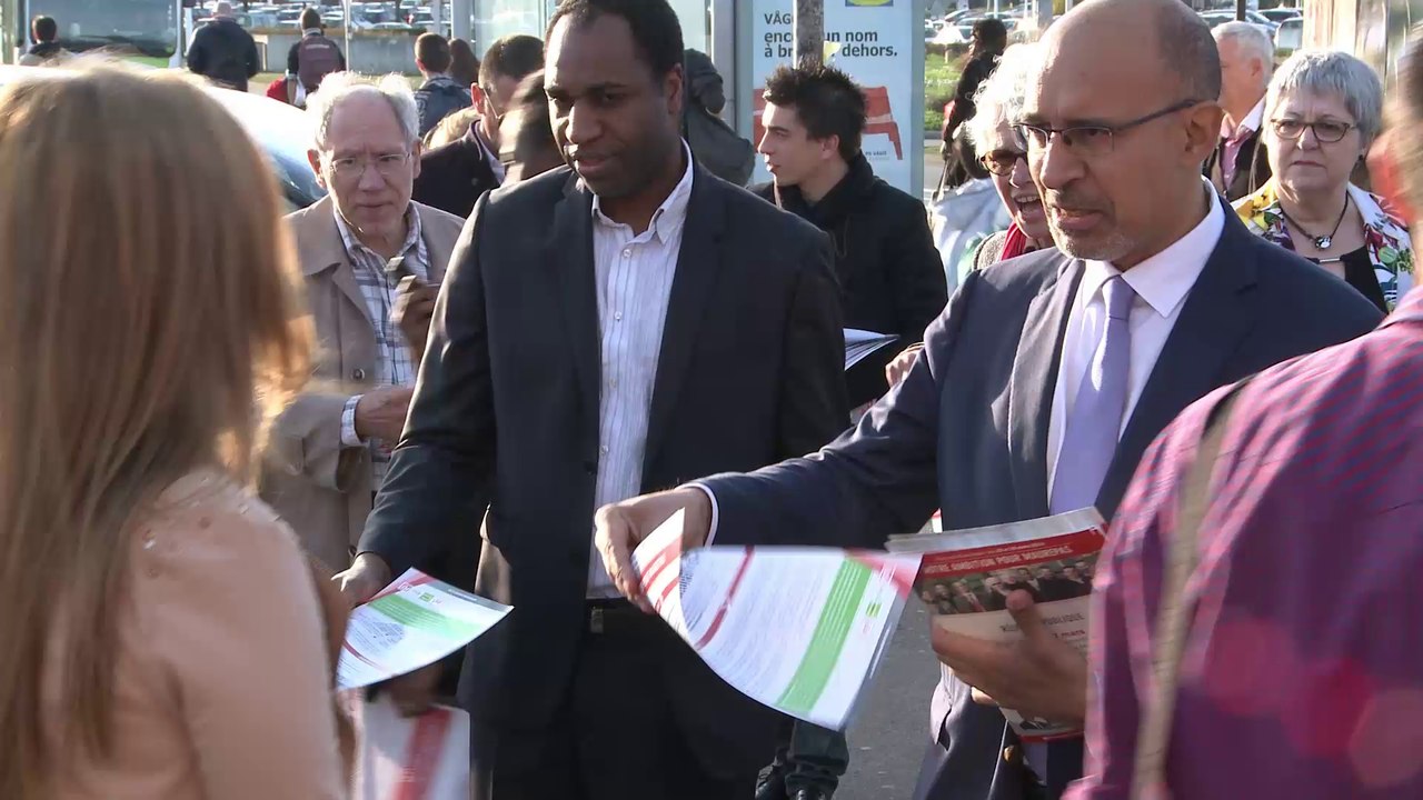 Déplacement d'Harlem Désir dans les Yvelines en soutien aux candidats !