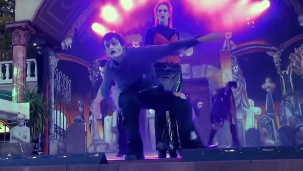 Europa Park Halloween im Abendgrauen 2010