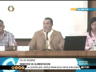 Ministro Osorio: El Presidente aprobó recursos para ampliar la Misión Alimentación