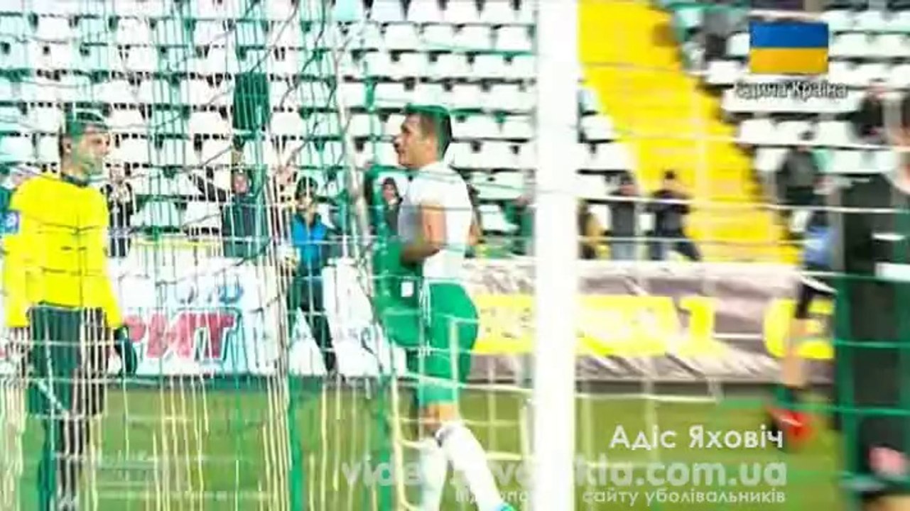 "Ворскла" - "Заря" - 1:1 (21-й тур 2013-2014) Адис Яхович