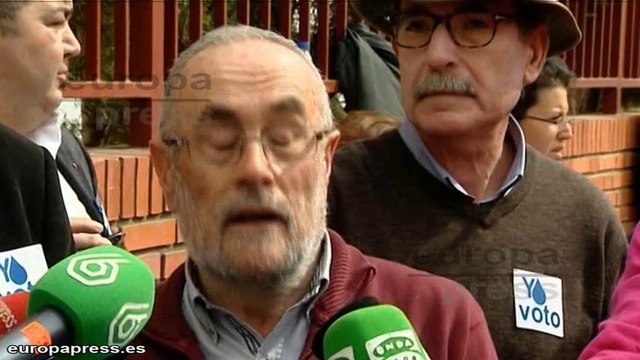 Cayo Lara, en contra de la privatización del agua