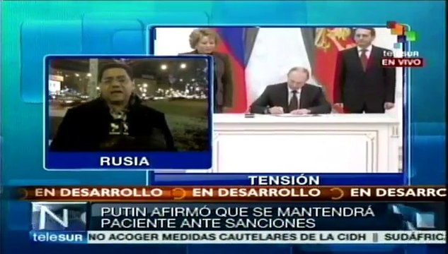 Rusia oficializa adhesión de Crimea y Sebastopol a su territorio