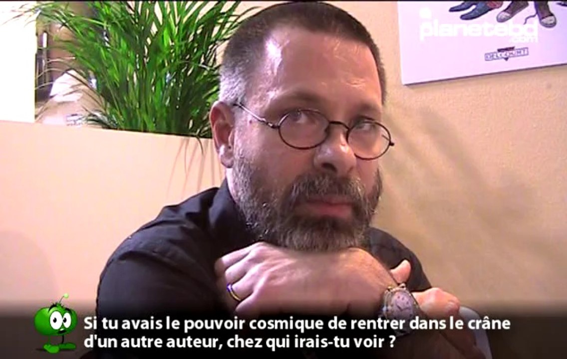 Mazan en interview pour planetebd.com