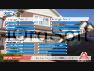 Garage Door Sherman Oaks (818) 451-4014