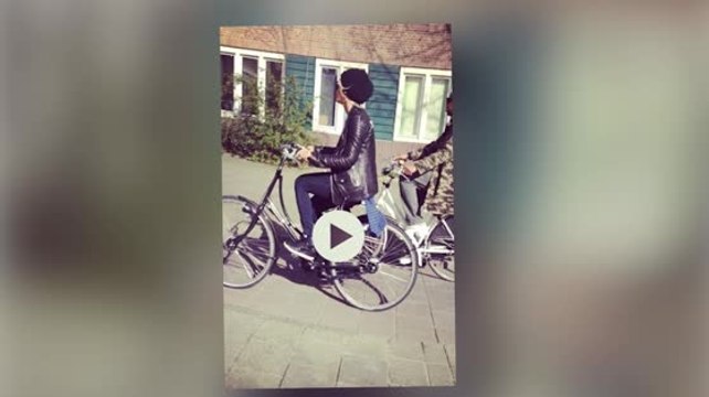 Beyonce and Jay Z Ride Bikes in Amsterdam