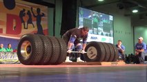 Zydrunas Savickas 523 kg WR Tire Deadlift (HD) @ Arnold Strongman Classic 2014
