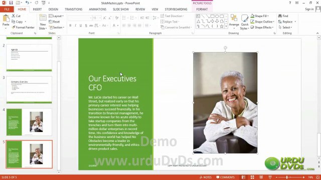 13. Powerpoint 2013 in Urdu - Adding and Deleting slides