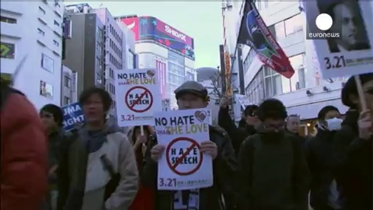 Events held in Athens and Tokyo against racial discrimination