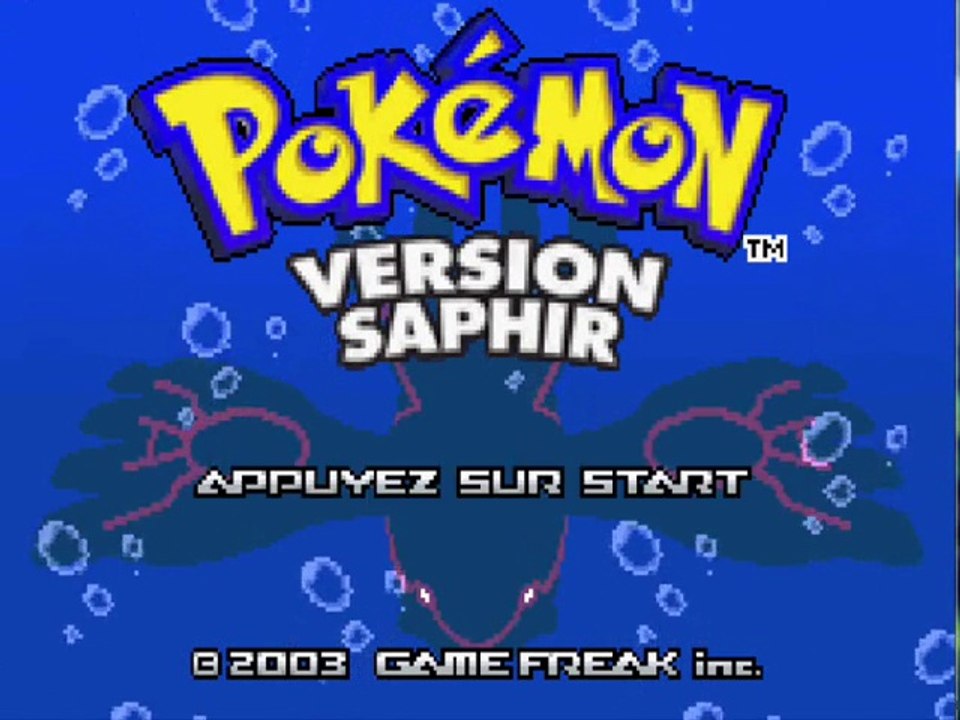 Pokémon Saphir 1) Encore un matin