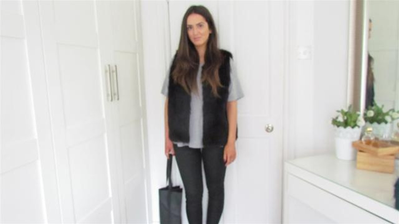 How To Wear Faux Leather Trousers And Fur