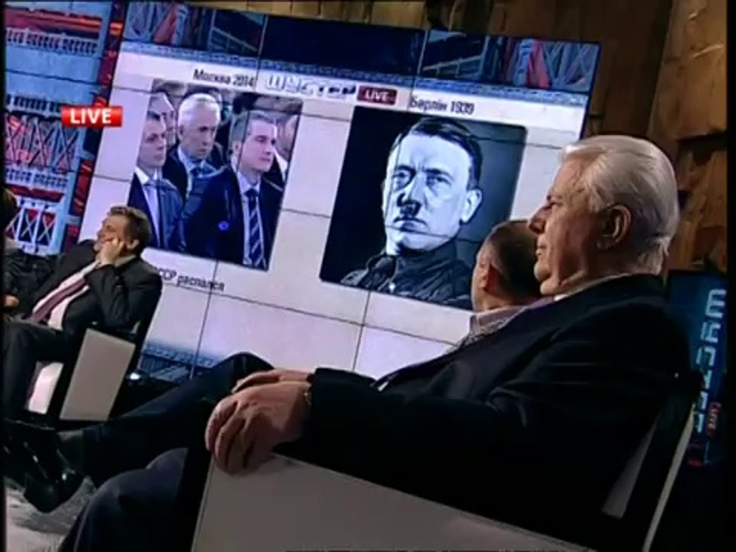 Порівняння виступів Путіна та Гітлера. Шустер LIVE 21-03-2014