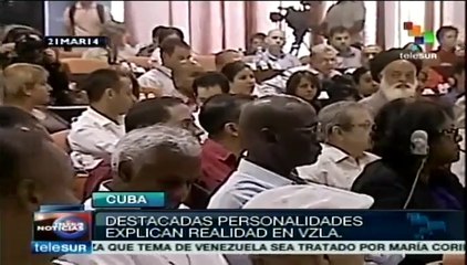 Foro "¿Qué pasa en Venezuela?" analiza coyuntura del país desde Cuba