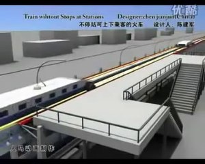 Japonların Son İcadı ! Durmadan Yolcu Alan Tren