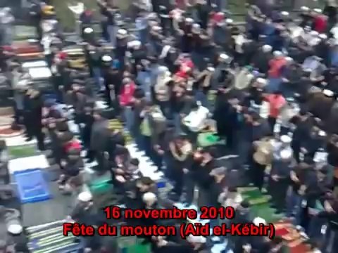 [Youtube-] Moscou submergé par les prières musulmanes publiq