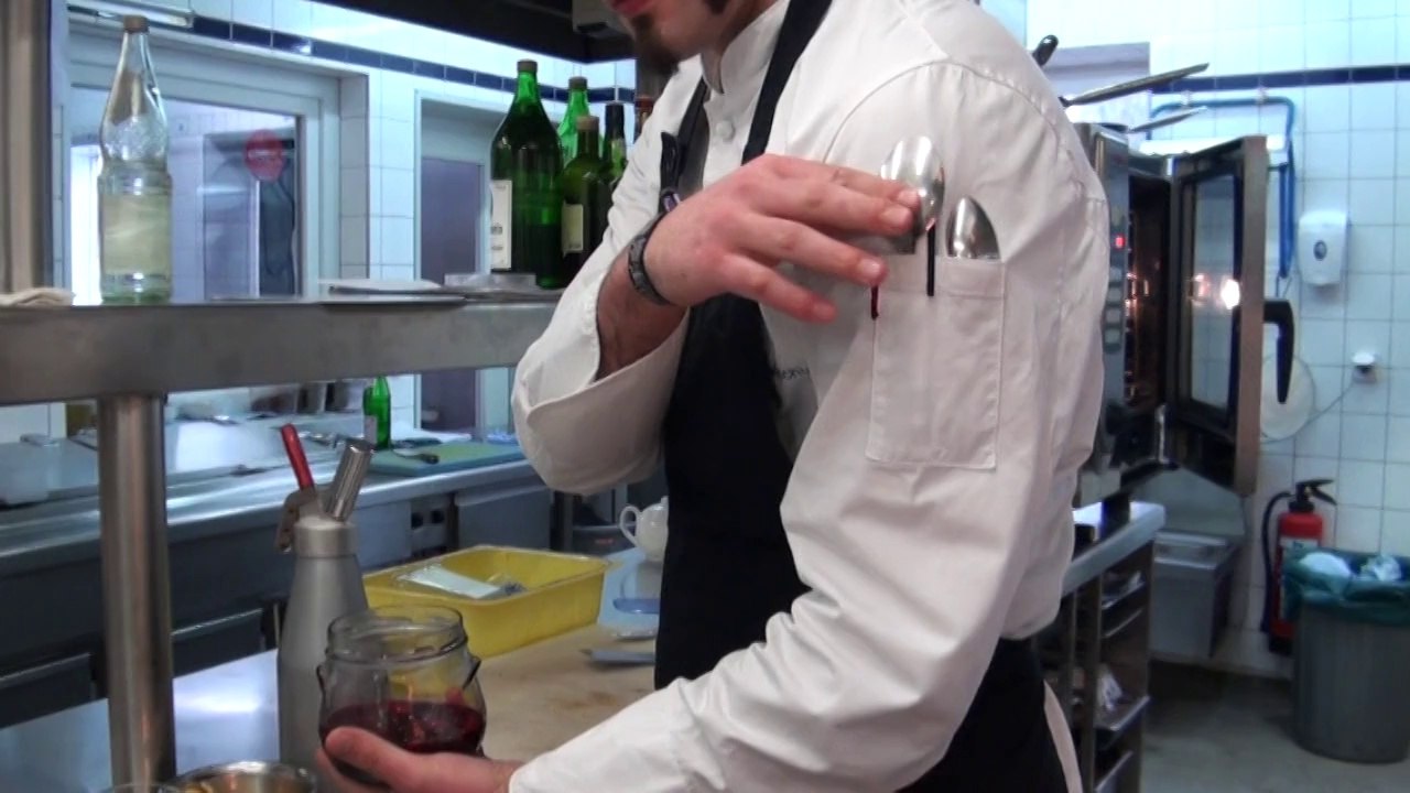 Seehotel töpferhaus restaurant - am bistensee - feinherbe schokoladencrème