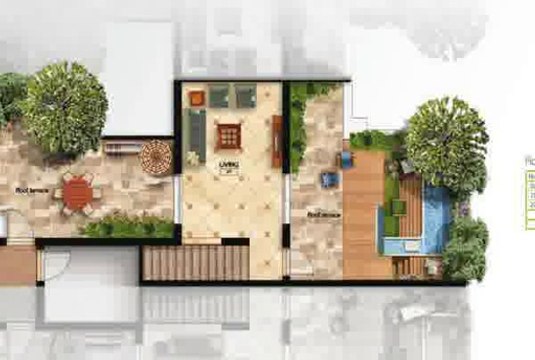 i villa a roof for sale in mountain view hyde park