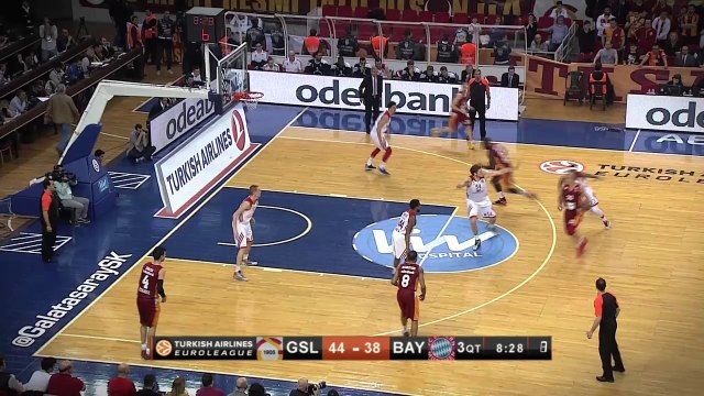 Dunk of the night: Pops Mensah-Bonsu, Galatasaray Liv Hospital Istanbul