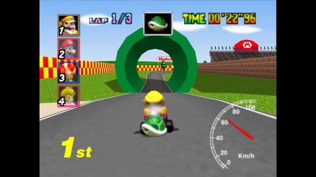 Mario Kart 64 HD on Project64 Emulator (Flower Cup 150cc)