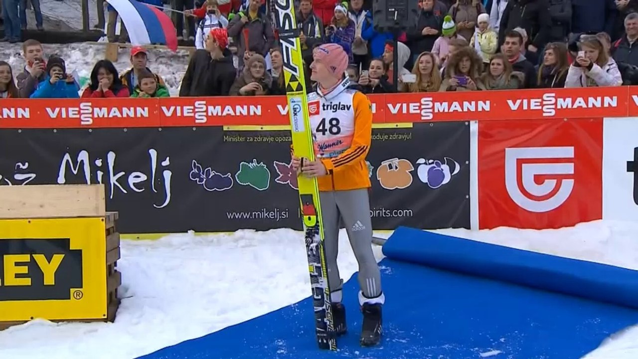 SALTOS DE ESQUI: Copa del Mundo: Stoch se proclama campeón en Eslovenia