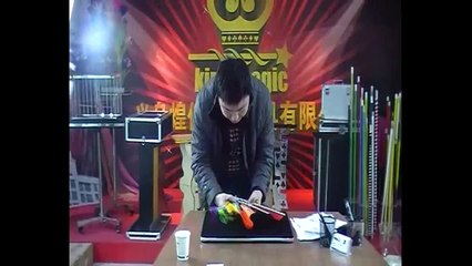 Magic Breakaway Fan Colorful Professional - By Kingmagic