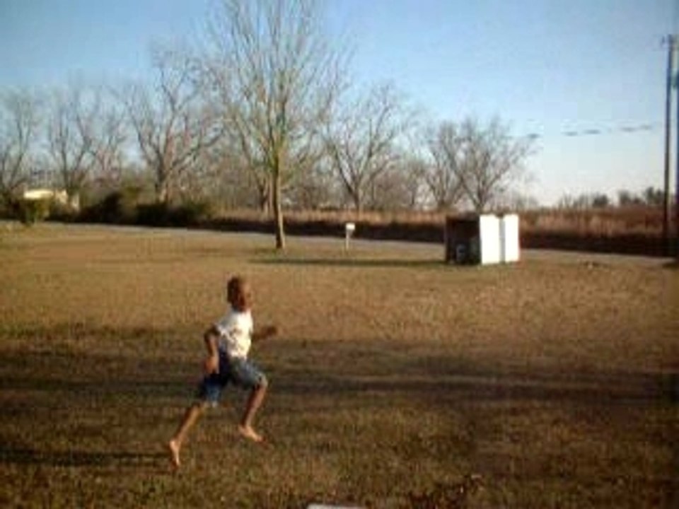 The running boy