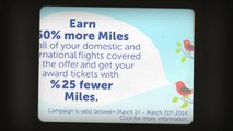 EARN 50% MORE MILES AND GET 25% OFF ON AWARD FLIGHTS WITH TURKISH AIRLINES MILES & SMILES