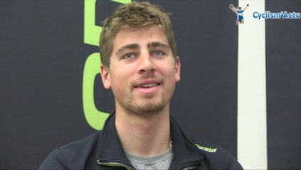 Peter Sagan en entretien avant Milan - San Remo 2014