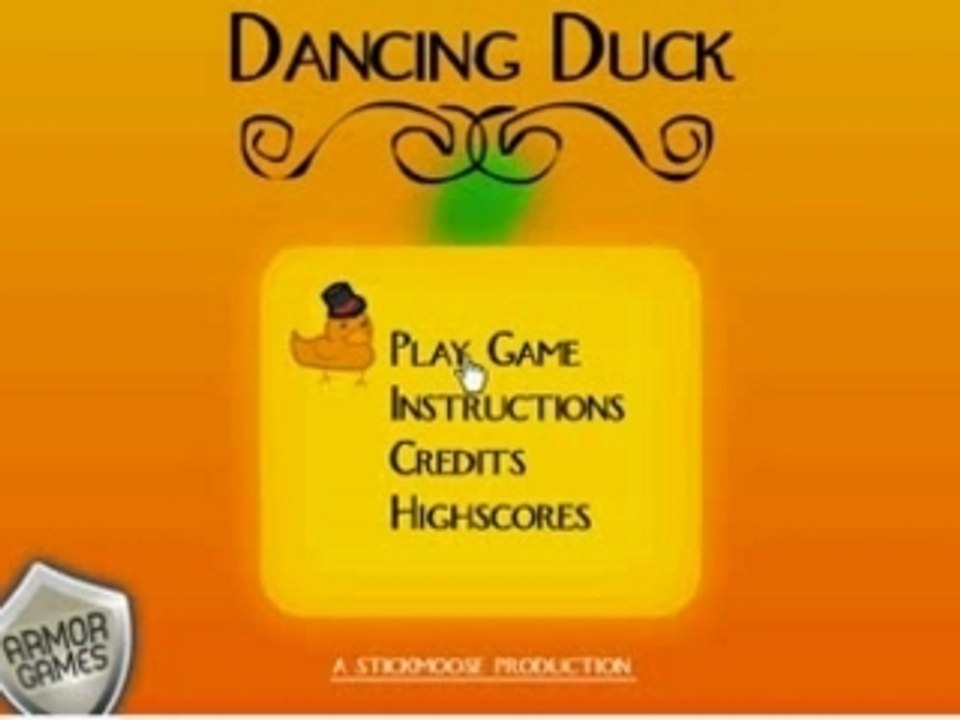 dancing duck